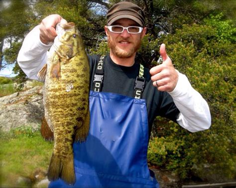 Ontario Smallmouth Bass Fishing South Shore Lodge