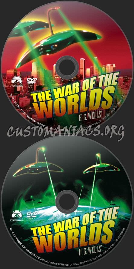 War Of The Worlds (1953) dvd label - DVD Covers & Labels by ...