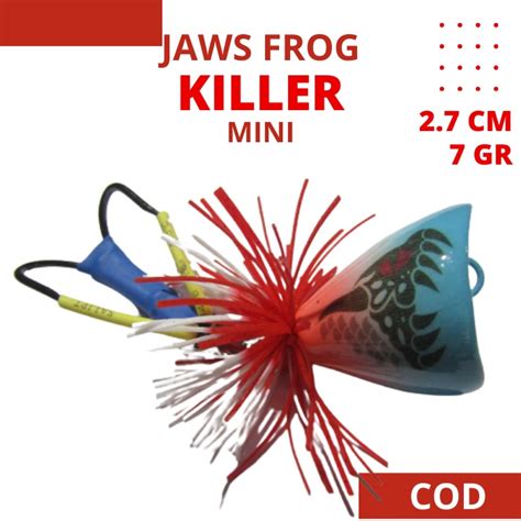 Jual Umpan Casting Jaws Jawes Frog Jamprok Mini Killer 2 7 Cm Gabus