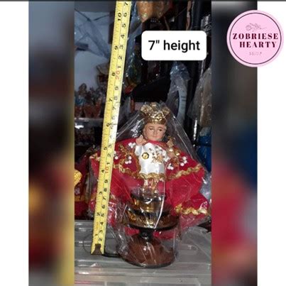 Wooden Sr Sto Nino De Cebu Mahal Nga Senior Viva Pit Senyor Shopee