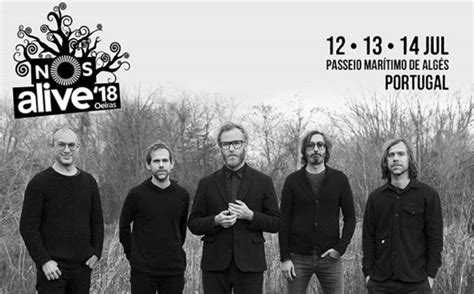 The National primera confirmación para el Nos Alive 2018