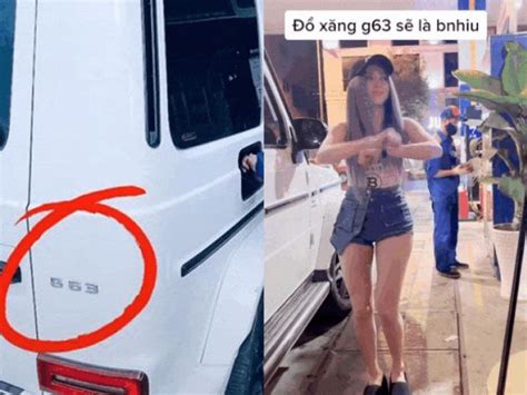 Giá xăng giảm mạnh hot girl siêu xe đổ đầy bình G nhưng gây tranh cãi vì điều này