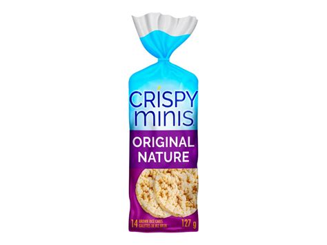 Quaker Crispy Minis Rice Cakes Original 127g