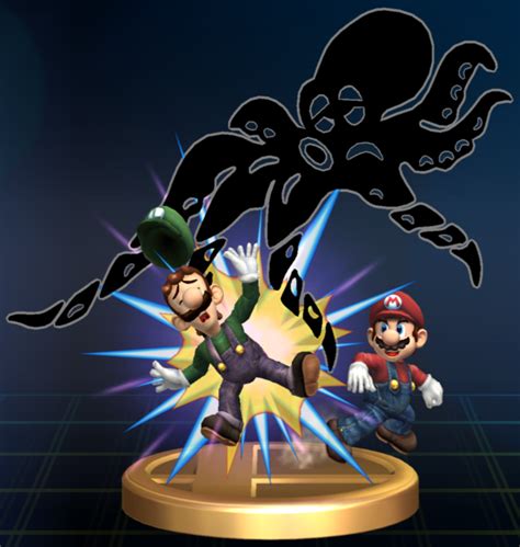 File Octopus Brawl Trophy Png Smashwiki The Super Smash Bros Wiki