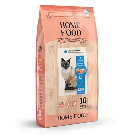 Сухой корм для взрослых котов Home Food Морской коктейль 10 кг от ...