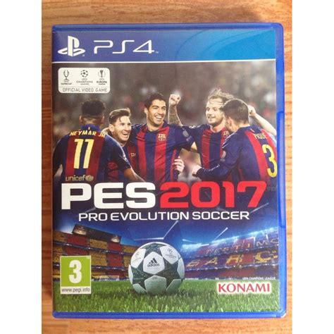 BD PS4 PES 2017 Pro Evolution Soccer 17 Lazada Indonesia