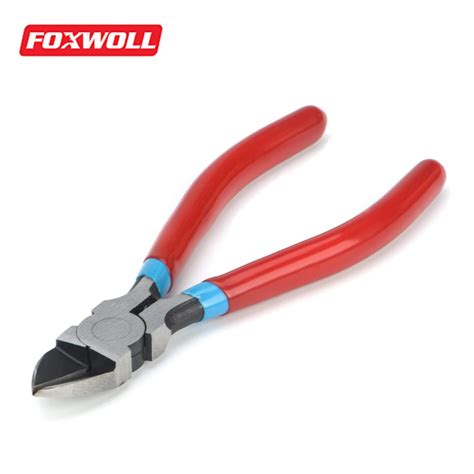 Inch Side Cutting Pliers Diagonal Flush Cutters Foxwoll