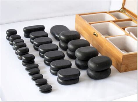 Pcs Hot Stone Massage Basalt Rocks Difference Size Hot Stone Massage Set Massage Stone And