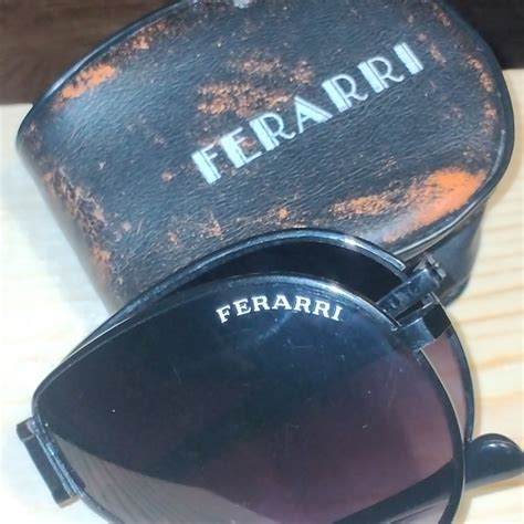 vintage ferarri foldable sunglasses