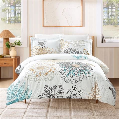 Amazon.com: Style Quarters Queen Comforter Set - 3 Pieces 100% Cotton