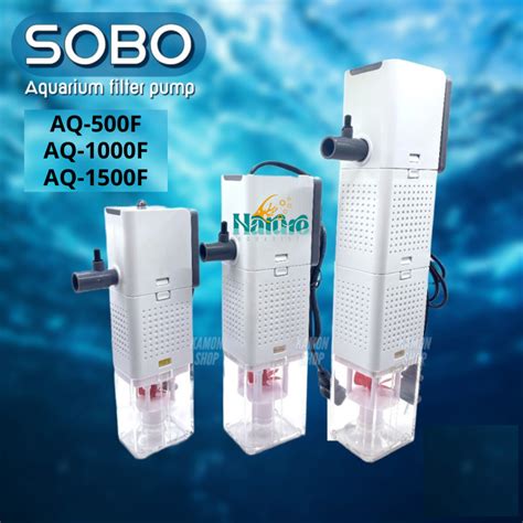 Jual Pompa Filter Internal Aquarium Sobo Aq F Aq F Aq F