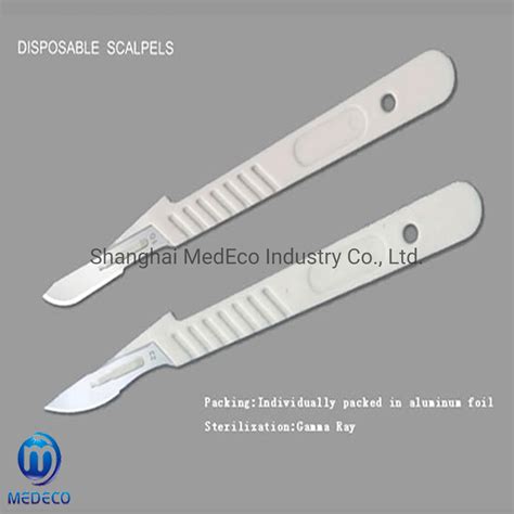 Hospital Equipment Medical Disposable Sterile Stainless Steel Carbon