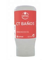 CAPXEL CT BANOS CONCENTRE SANITAIRES DESINFEC CARTON DE 12 X 50 ML