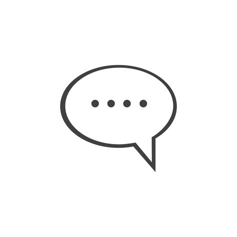 Chat Bubbles Vector Icon Illustration Design Chat And Speech Bubble