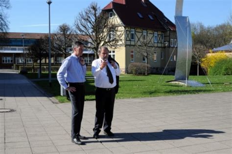 Staatssekretär Hoppe besucht Fachhochschule Schmalkalden