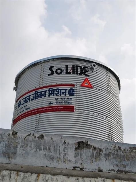 1000K L POTABLE ZINCALUME WATER STORAGE TANK At Rs 9 Litre Mohkam Pur