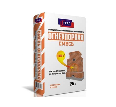 Огнеупорный раствор для кладки печей: Огнеупорная смесь для кладки ...