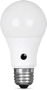 Feit Electric Led Built In Dusk To Dawn Sensor Intellibulb A With