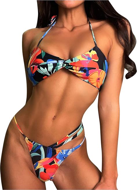 ZGNB Damen Bikini Set Bademode Mit Hotpants Push Up Strand Badeanzug