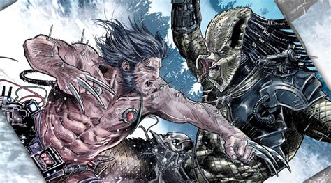 Marvel Anuncia O Crossover Predador Vs Wolverine