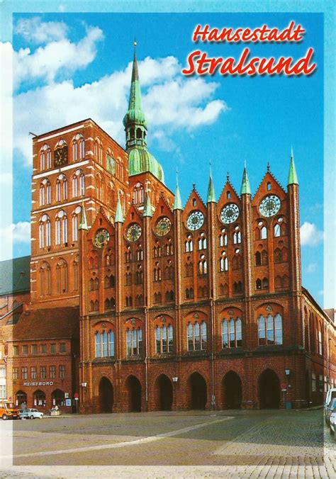 Postcards On My Wall Historic Centres Of Stralsund And Wismar Germany