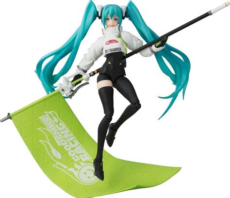 Hatsune Miku Gt Project Figma Action Figure Racing Miku Ver Cm