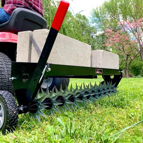 Brinly 40 In Spike Lawn Aerator In The Spike Lawn Aerators Department