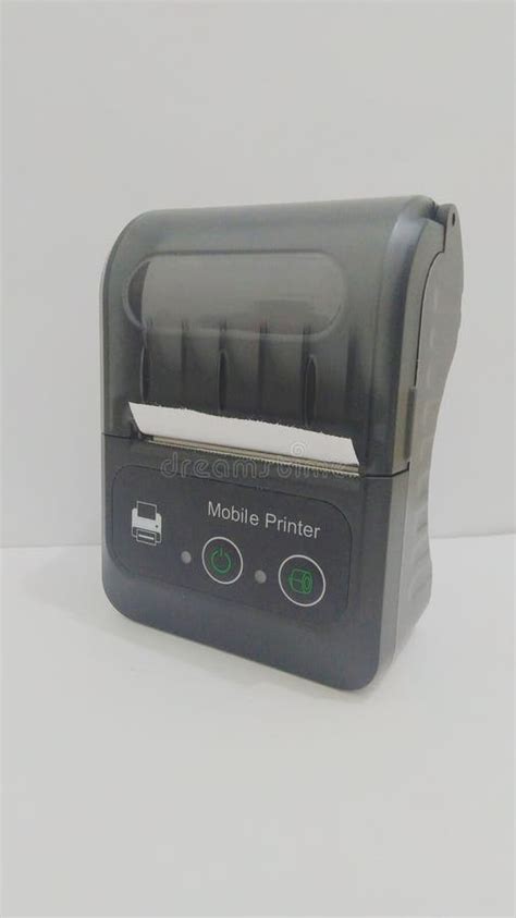 Mobile Printer Bluetooth stock image. Image of camera - 263782883