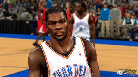 Kevin Durant Cyber Face Preview NBA 2K14 At ModdingWay