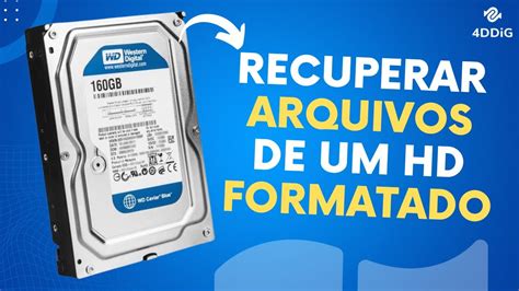 Como Recuperar Arquivos De Um Hd Formatado Youtube