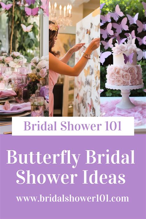 Lifetime Of Butterflies Butterfly Bridal Shower Ideas Bridal Shower 101