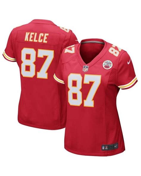 Nike Travis Kelce Kansas City Chiefs Game Jersey in Red | Lyst