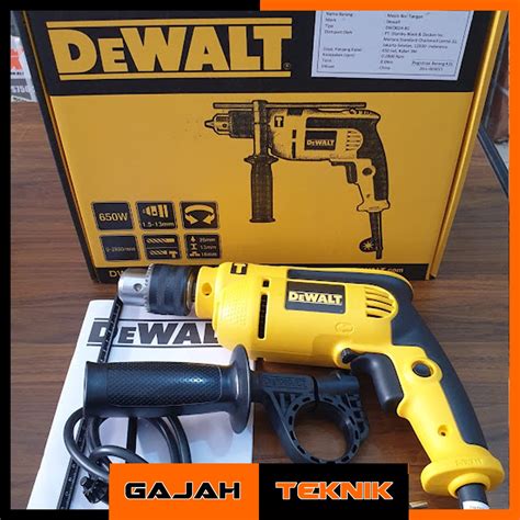 Jual Mesin Bor Tembok Beton Impact Drill Dewalt Dwd Mm Shopee