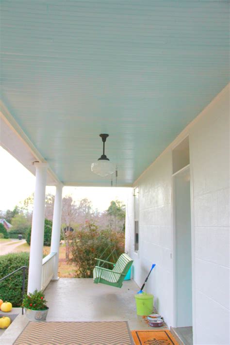 Southern Porch Ceiling Color