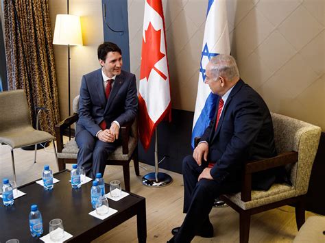 Benjamin Netanyahu Asks Justin Trudeau To Denounce Icc War Crimes Probe