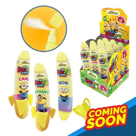 Minions Spray Candy – Banana Flavour – YLF