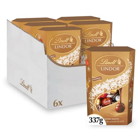 Lindor Assorted Cornet 6 X 337g Shop Today Get It Tomorrow