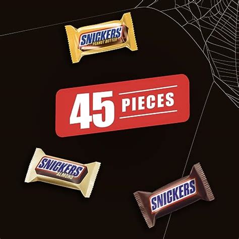 SNICKERS Variety Pack Fun Size Original, Peanut Butter & Almond Milk ...