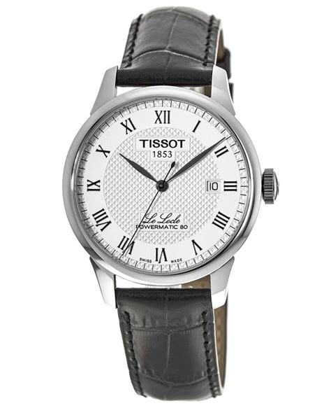 Tissot Le Locle Powermatic 80 Automatic Silver Dial Men S Watch T006