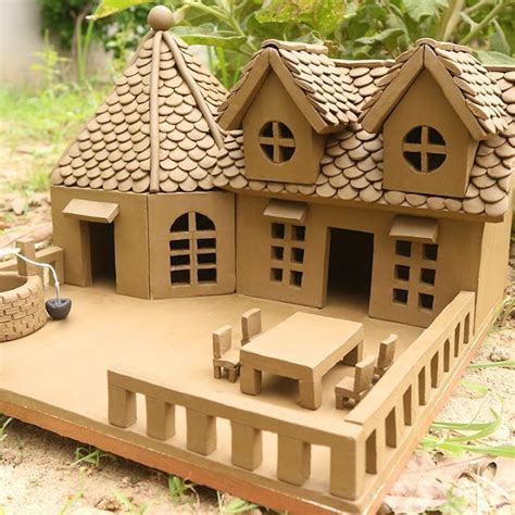 Clay House Model