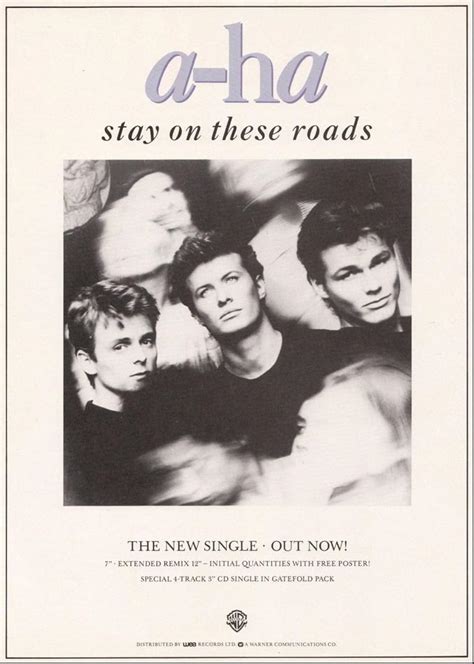 A-ha - Stay On These Roads - A-ha: Stay on These Roads (Music Video 1988) - Technical specifications ...