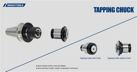 BRIGHT TOOLS Custom DIN 69871 Quick Change Tapping Chuck Manufacturer