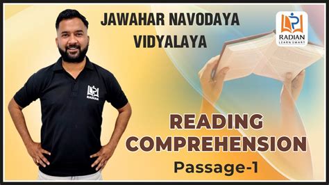 Navodaya English Passage 1 For Class 6 Jawahar Navodaya Vidyalaya