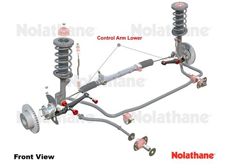 Auto Brake Parts Nolathane Control Arm Lower Arm For Hsv Coupe V