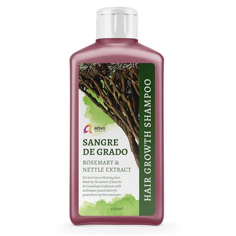 Ativo Wellness Sangre De Grado Champ Para Crecimiento Capilar Con