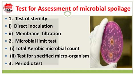 Ppt Assessment Of Microbial Contamination And Spoilage Microbiology