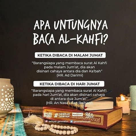 Nasehat Tarbiyah Edisi 55 Jangan Lupa Baca Al Kahfi Yah Inilah Salah