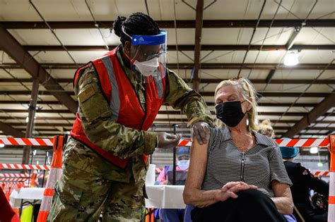 Maryland National Guard Assisting With Vaccinations