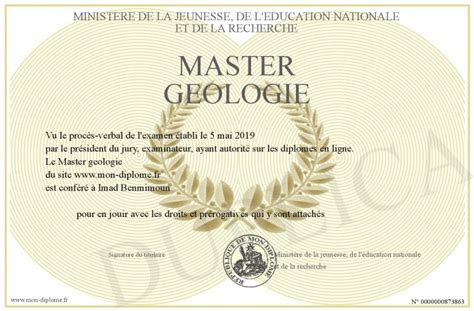 Master Geologie