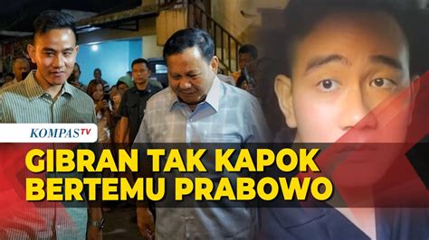 Gibran Mengaku Tak Kapok Bertemu Prabowo Usai Dipanggil PDIP YouTube